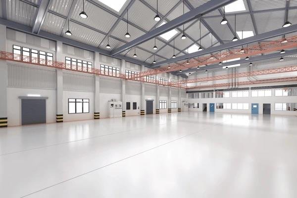 Interior de una nave industrial